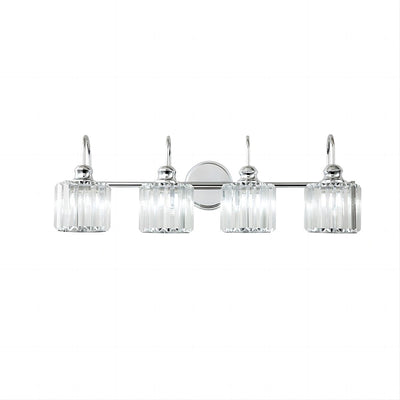 Chrome/ Black/ Gold Modern Over Mirror Crystal Bathroom Restroom Wall Lighting Fixtures Bath Lights Vanity Light