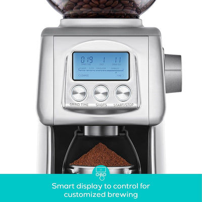 CASABREWS Tornado Electric Coffee Grinder Conical Burr Silver - N/A