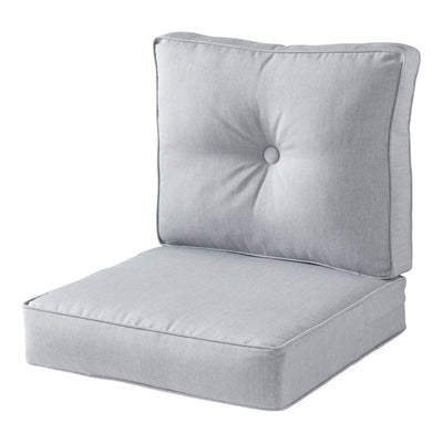 Sunbrella 2-Piece Premium Deep Seat Outdoor Cushion Set