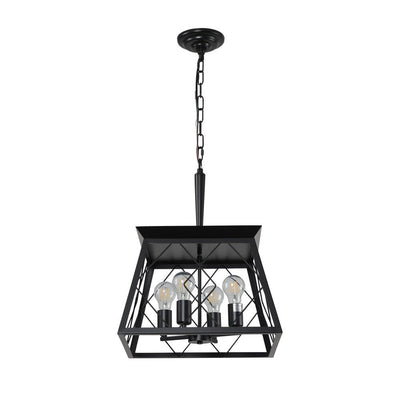 Dimmable 4-Light Farmhouse Chandeliers Light for Dining Room No Bulb