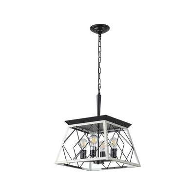 Dimmable 4-Light Farmhouse Chandeliers Light for Dining Room No Bulb