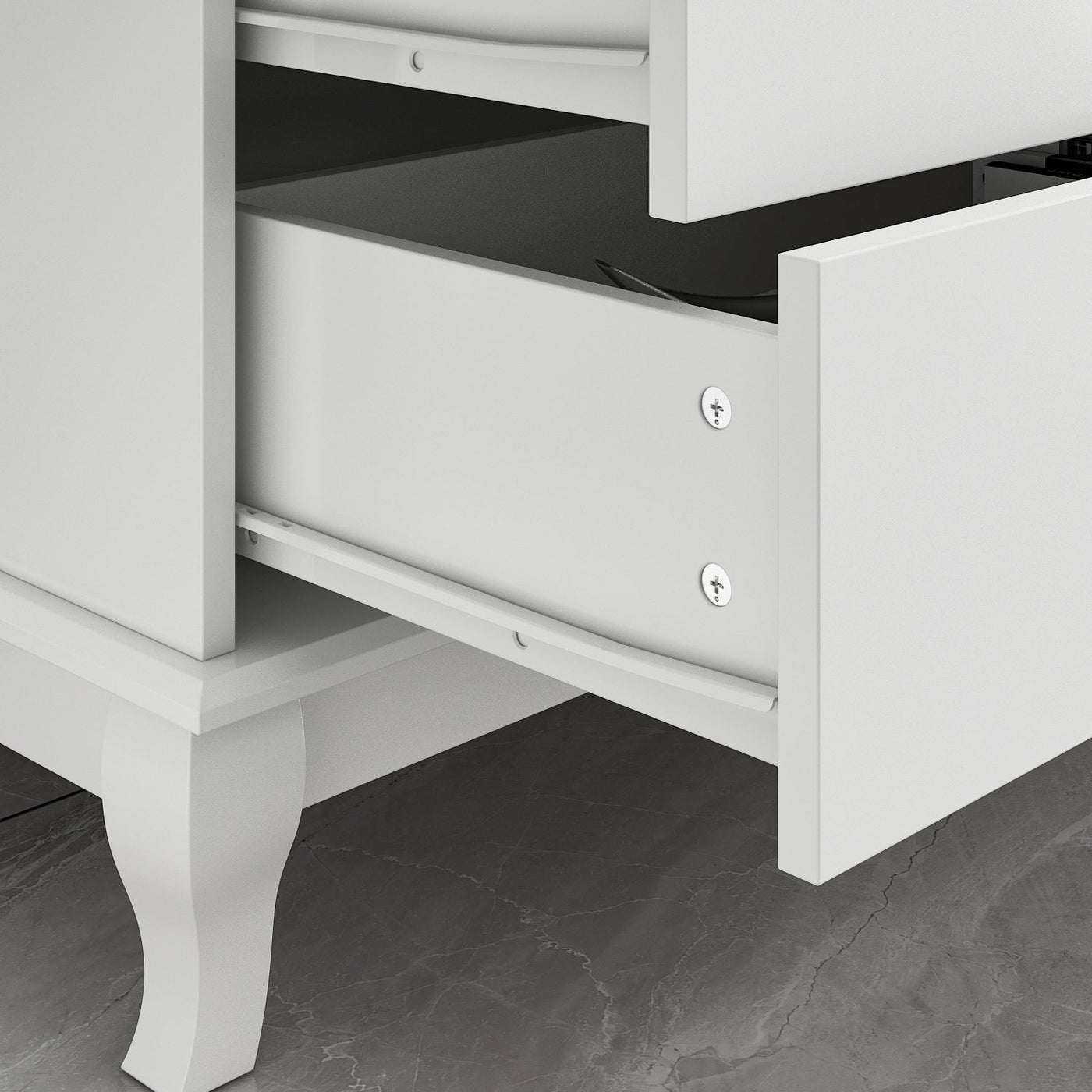 55.1 Wide Double Bedroom Dresser with Storage Drawers