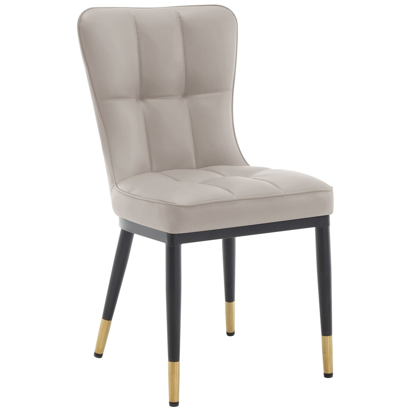 Faux Leather Upholstered Dining Chairs Set of 2/4