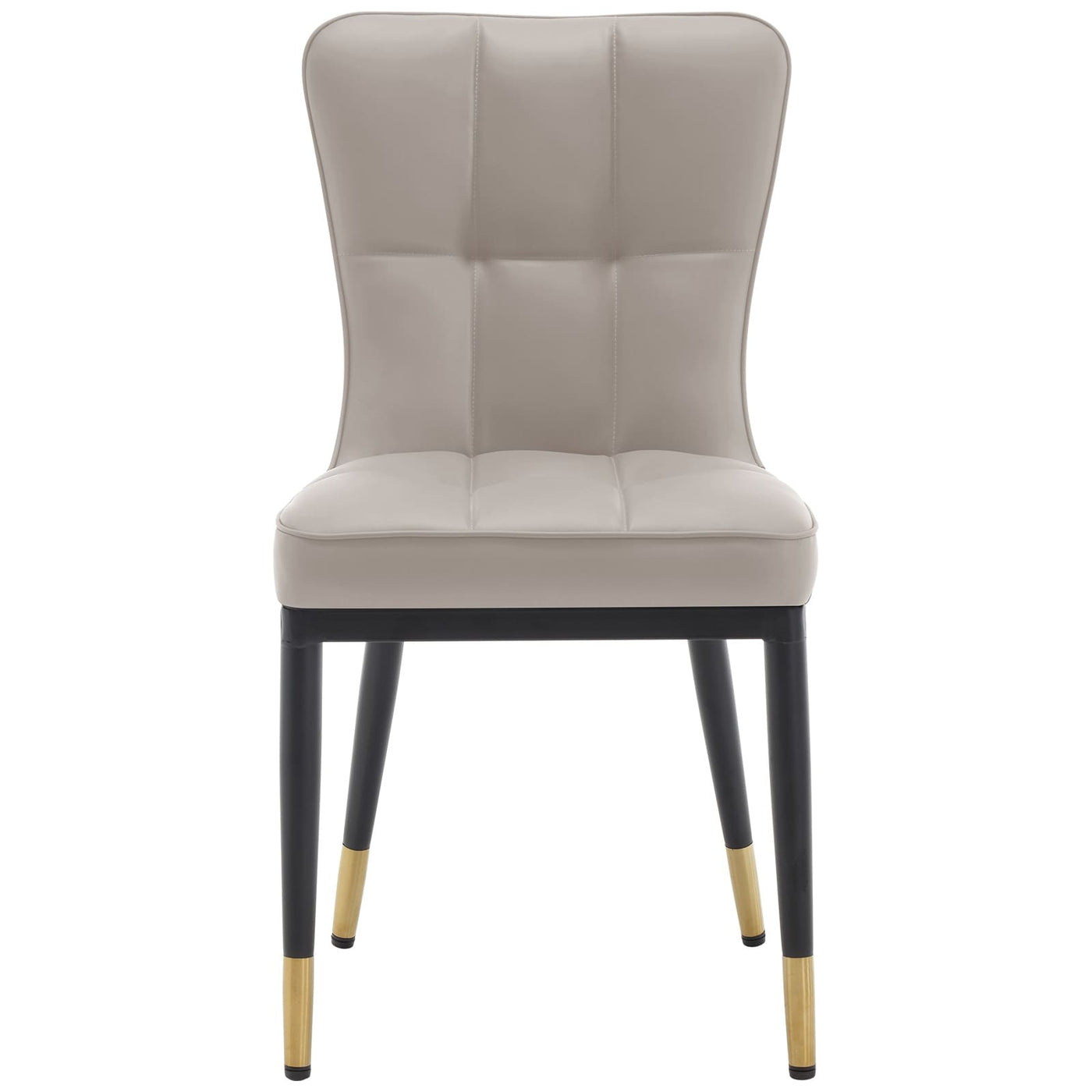Faux Leather Upholstered Dining Chairs Set of 2/4
