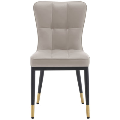 Faux Leather Upholstered Dining Chairs Set of 2/4