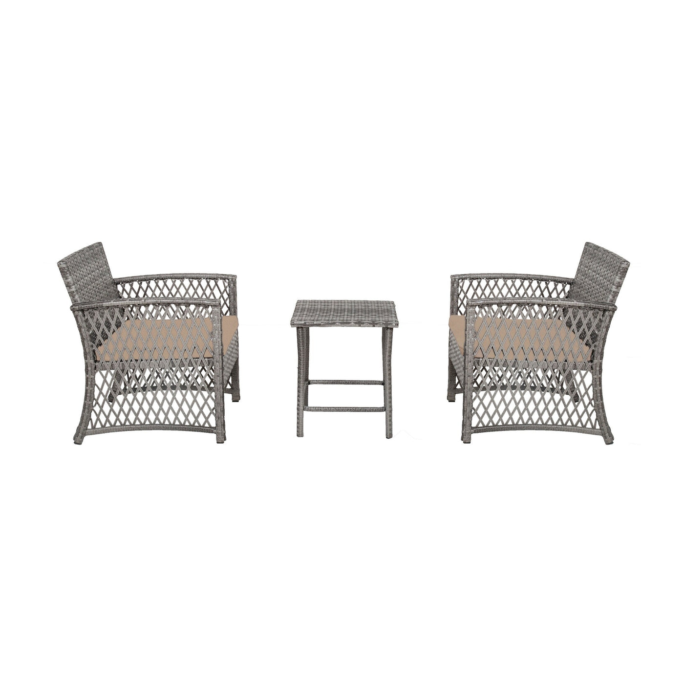 Heritage Outdoor 3-piece Wicker Bistro Patio Set