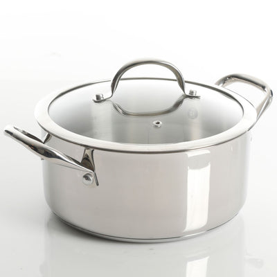 Heavy Duty Stainless Steel Cookware 10 Piece Set