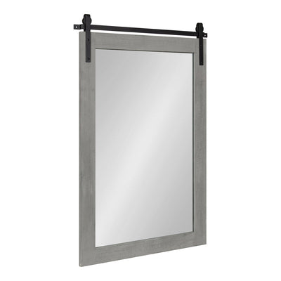 Kate and Laurel Cates Rustic Rectangular Wall Mirror