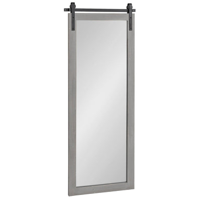 Kate and Laurel Cates Rustic Rectangular Wall Mirror