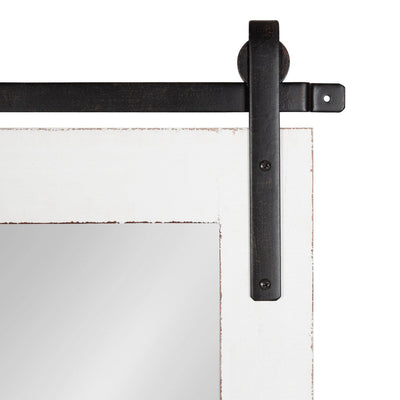 Kate and Laurel Cates Rustic Rectangular Wall Mirror