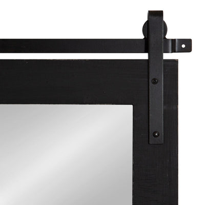 Kate and Laurel Cates Rustic Rectangular Wall Mirror