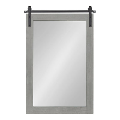 Kate and Laurel Cates Rustic Rectangular Wall Mirror