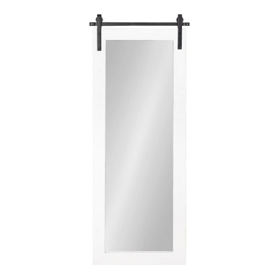 Kate and Laurel Cates Rustic Rectangular Wall Mirror