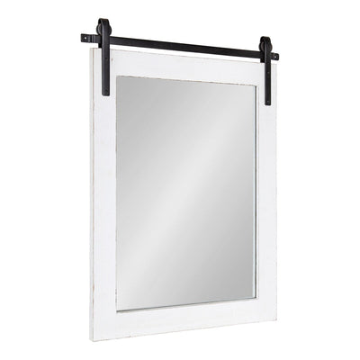 Kate and Laurel Cates Rustic Rectangular Wall Mirror