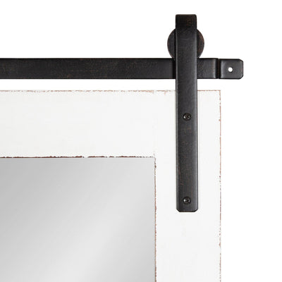 Kate and Laurel Cates Rustic Rectangular Wall Mirror