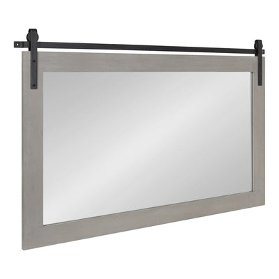 Kate and Laurel Cates Rustic Rectangular Wall Mirror