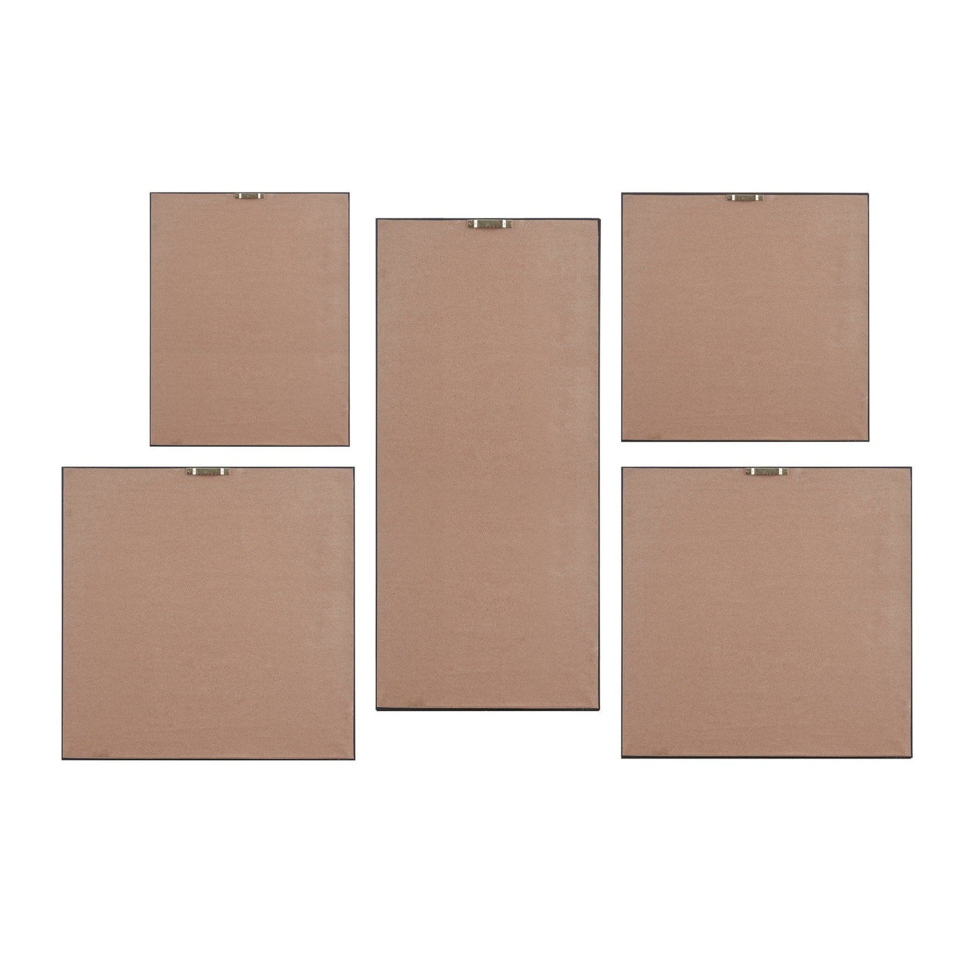 Madison Park Blue Horizon 5-piece Gallery Framed Canvas Wall Art Set
