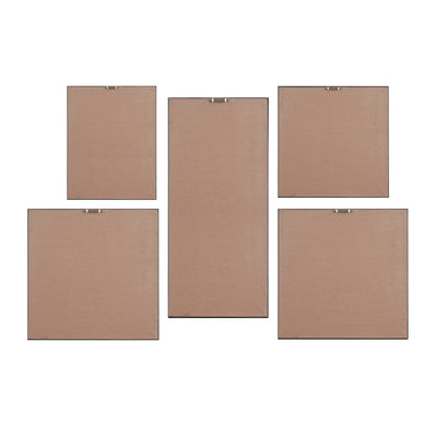 Madison Park Blue Horizon 5-piece Gallery Framed Canvas Wall Art Set