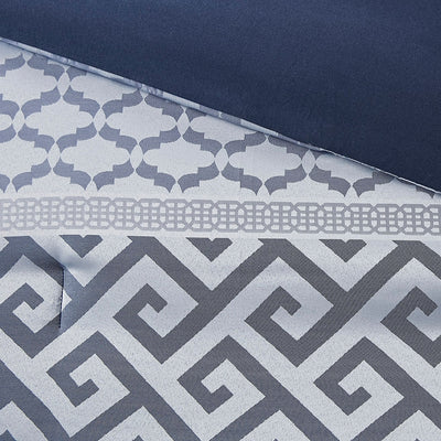 Madison Park Christian 7-piece Geometric Jacquard Comforter Set