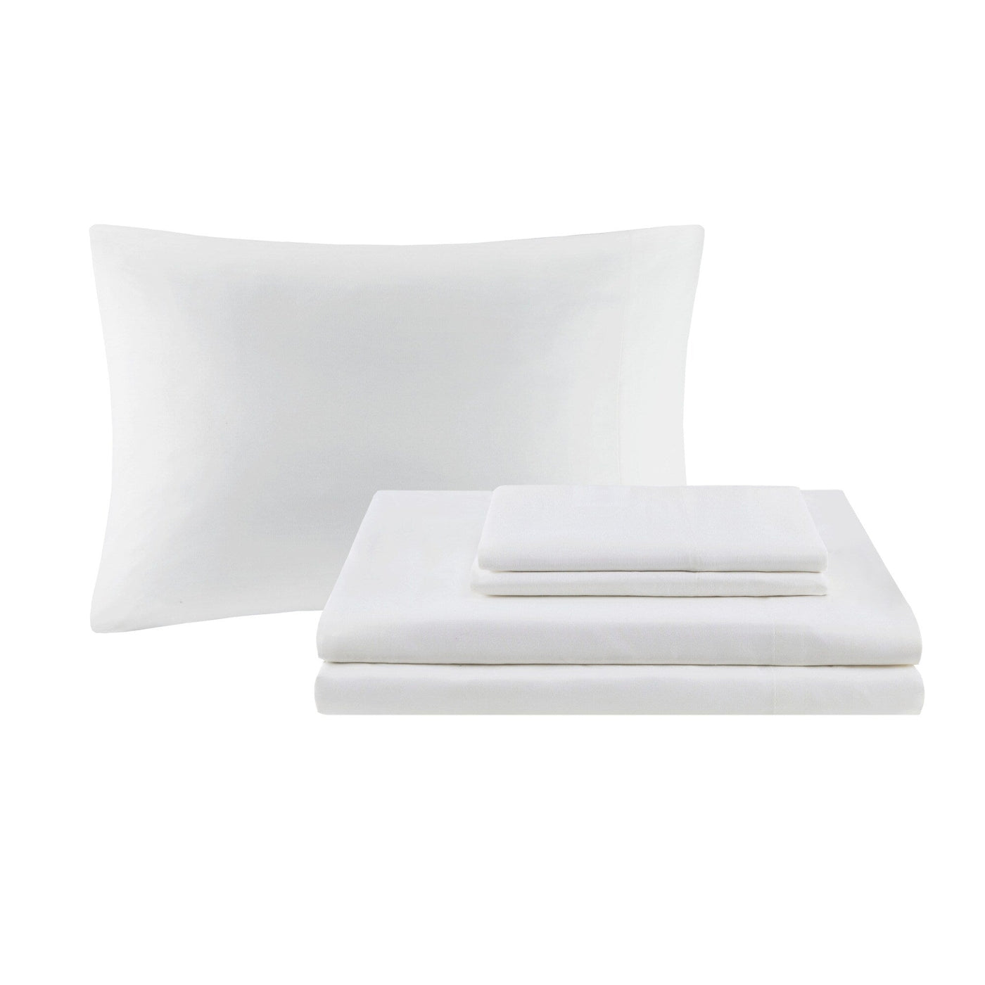 Madison Park Essentials Loretta 24-Piece Room in a Bag with Window Panels and Sheet Set