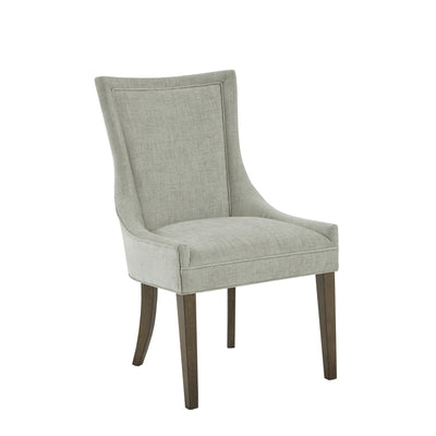 Madison Park Signature Ultra Upholstered Dining Side Chairs With Wood Legs (Set of 2) - N/A
