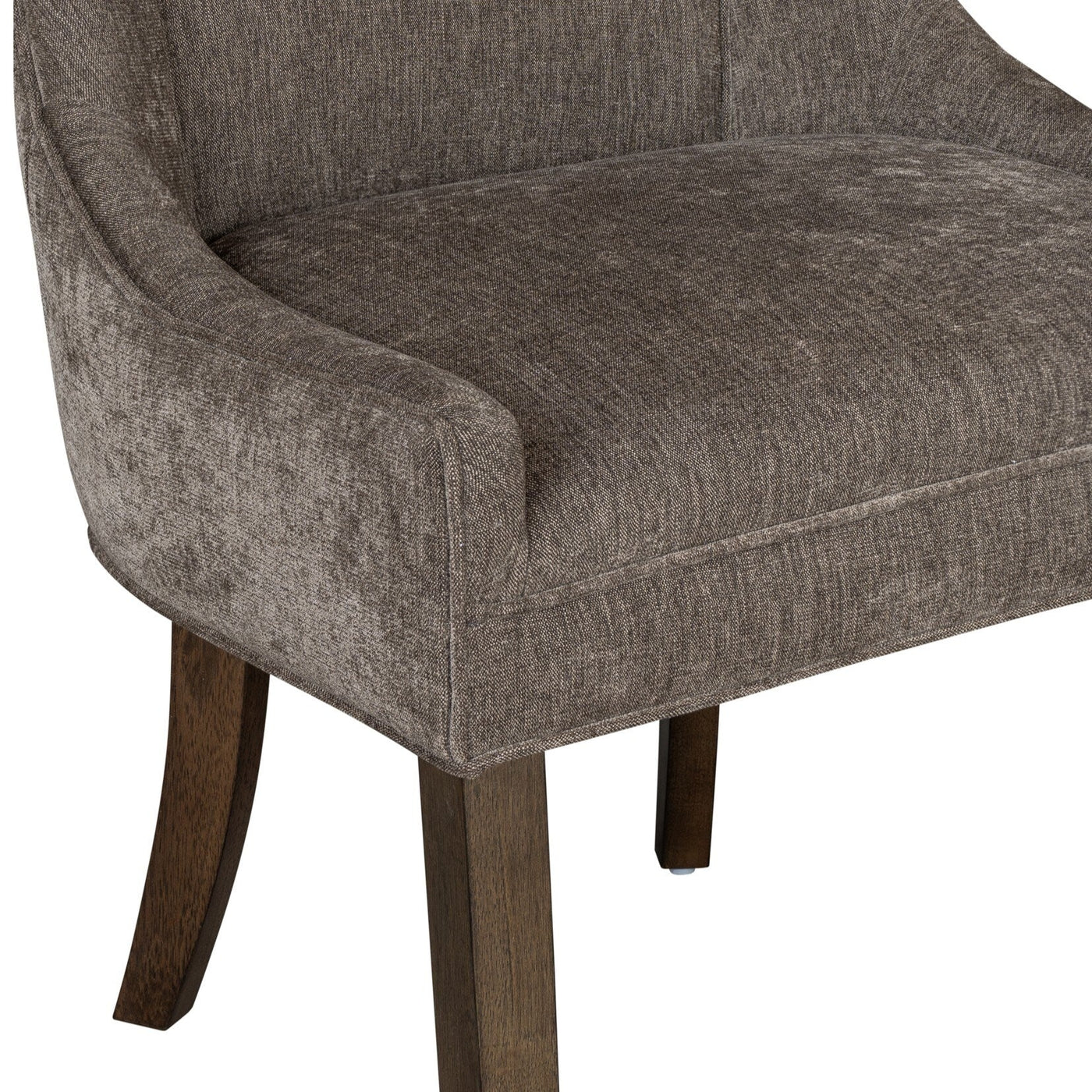 Madison Park Signature Ultra Upholstered Dining Side Chairs With Wood Legs (Set of 2) - N/A