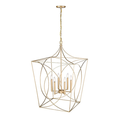 Millennium Lighting Tracy 4 Light Pendant Fixture in Multiple Finishes