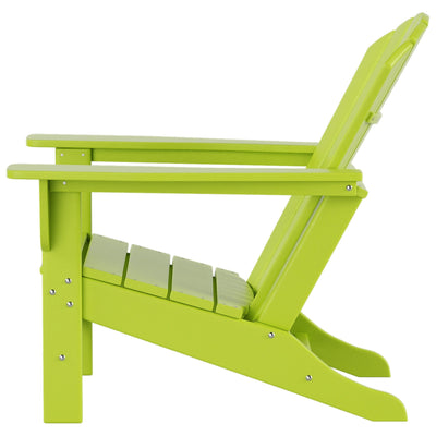 Polytrends Altura Outdoor Eco-Friendly All Weather Poly Patio Adirondack Chair (Set of 2)