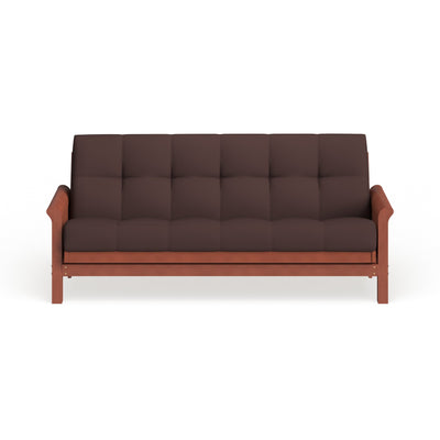 10-inch Thick Twill Futon Mattress (Twin, Full, or Queen)