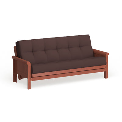 10-inch Thick Twill Futon Mattress (Twin, Full, or Queen)