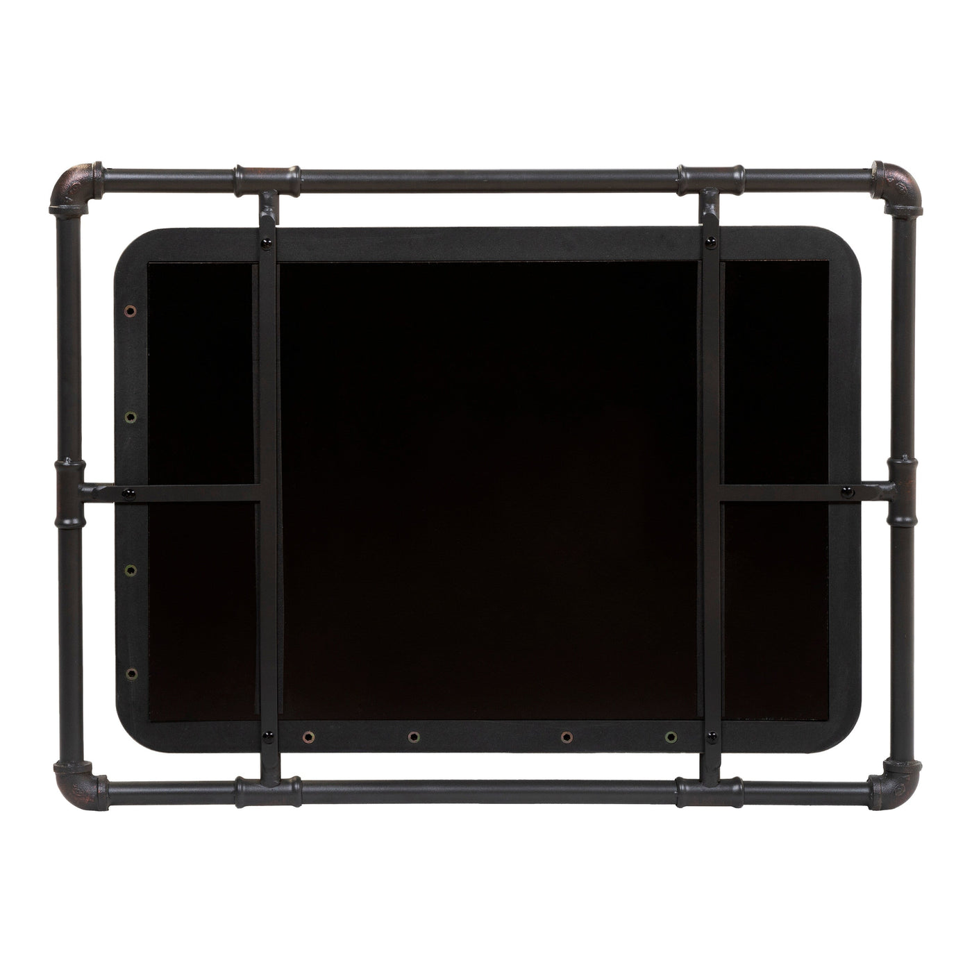 Revo Industrial 31-inch Metal Floating Wall Mirror by Furniture of America