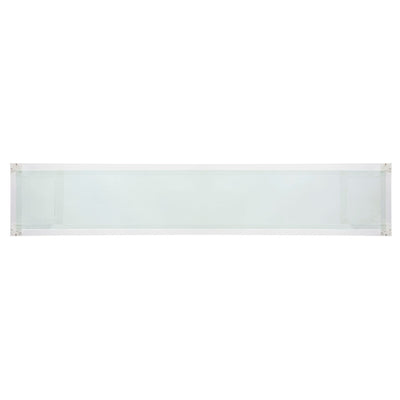 SAFAVIEH Couture Camryn Acrylic Console Table - Clear - 60 W x 10 L x 30 H - 52Wx10Dx30H