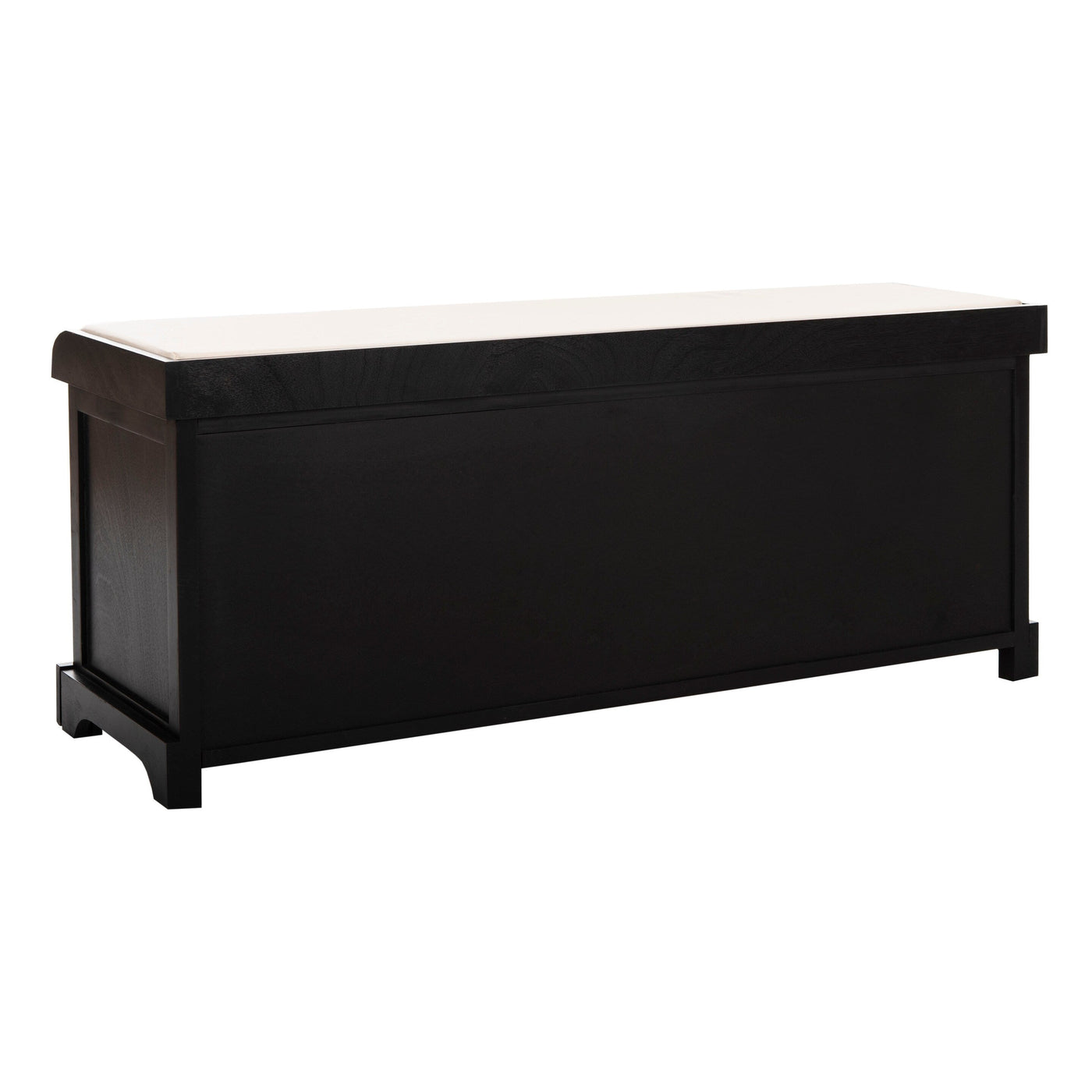 SAFAVIEH Eola Grey/ White Storage Bench - 47 x 16.1 x 19.9 - 47Wx16Dx20H