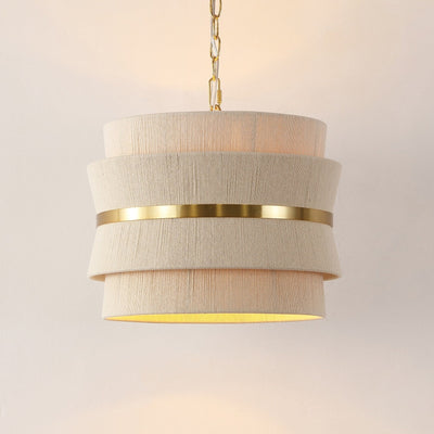 SAFAVIEH Oprea 3-Light Adjustable Hanging Pendant Light Fixture (LED Bulbs Included) - 16 x 16 x 16.5-72.5