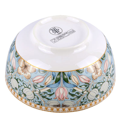 STP Goods Morris Garden Bone China Dinnerware Set of 24 for 6