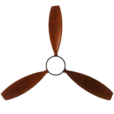 Sofucor 52 Indoor Wood Ceiling Fan Light with Remote, Integrated Light Optional