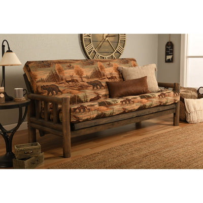 Somette High-density Foam and Spring Full-size Replacement Futon Mattress Only (Frame Not Included)