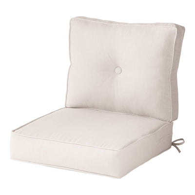 Sunbrella 2-Piece Premium Deep Seat Outdoor Cushion Set