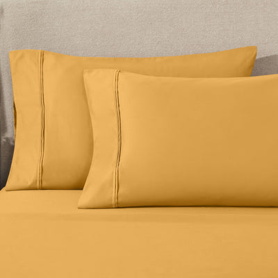 Superior Egyptian Cotton 1200 Thread Count Eco-Friendly Solid Sheet Set
