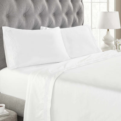 Superior Egyptian Cotton 1200 Thread Count Eco-Friendly Solid Sheet Set